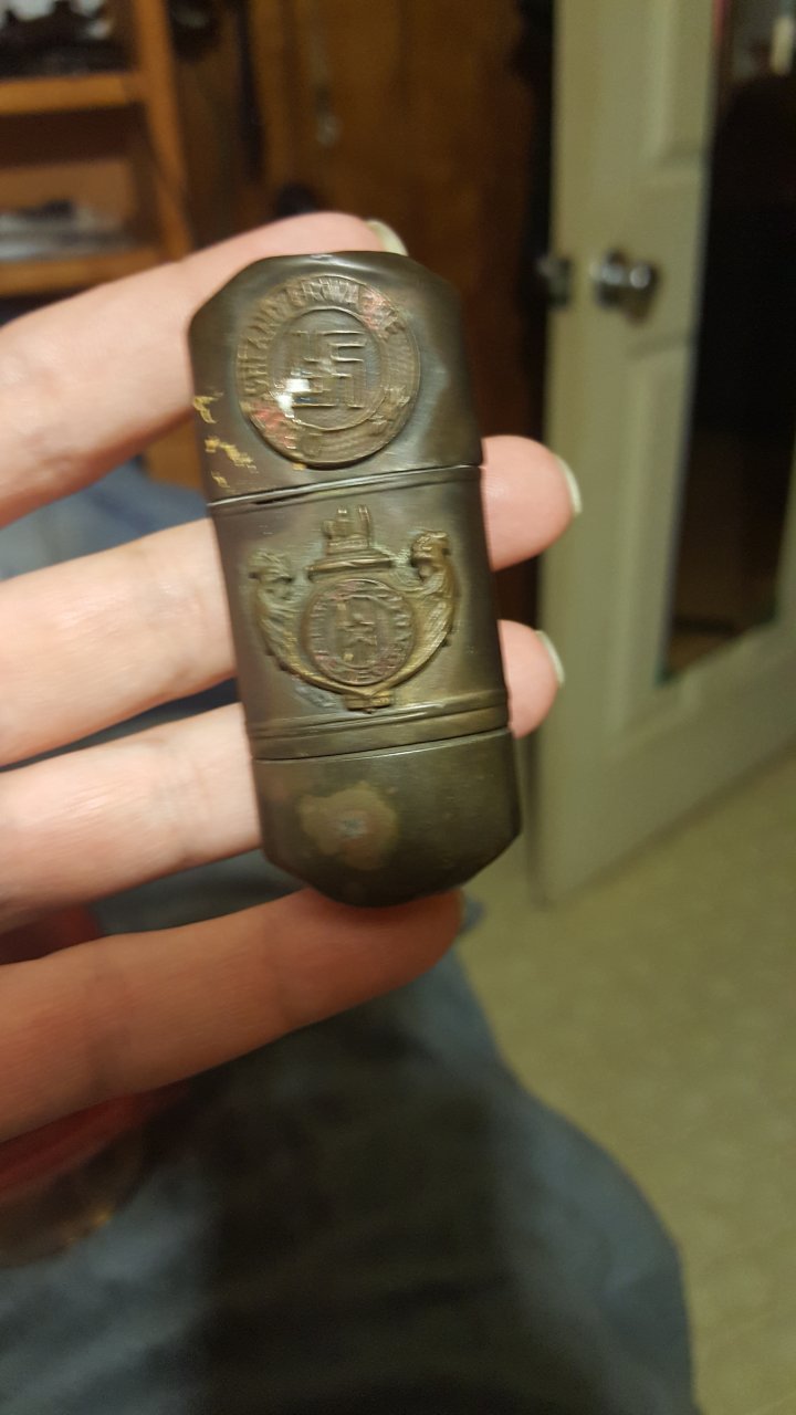 I have a German zippo from the ww2 era I believe ... I would love to get in...