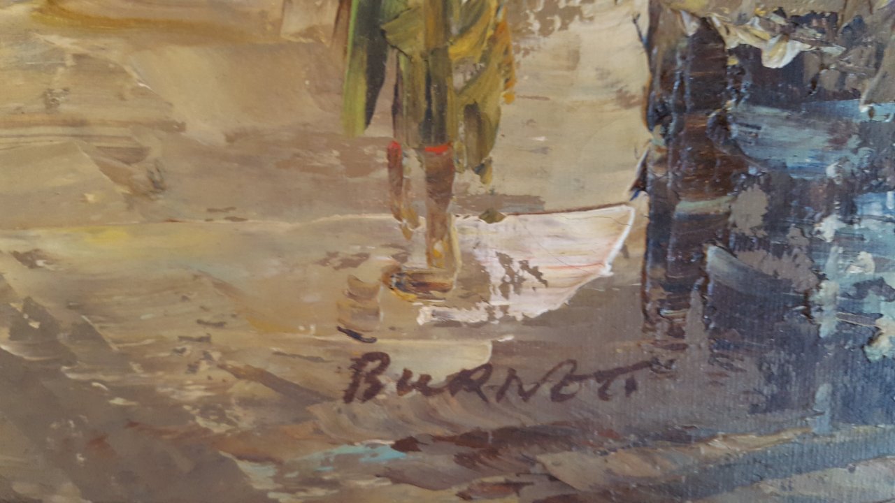 I Just Bought This C Burnett Painting I Have Not Been Able To Find