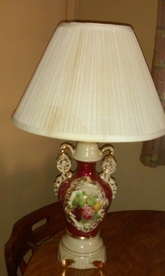 I Have A Signed Porcelain Lamp Signed By Ullrich. It Has Hand Painted