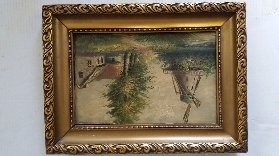 Help Identifying An Oil Painting Signature Artifact