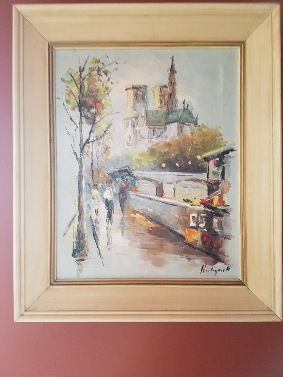 I Have 3 Oil Paintings By This Artist But Can't Make Out