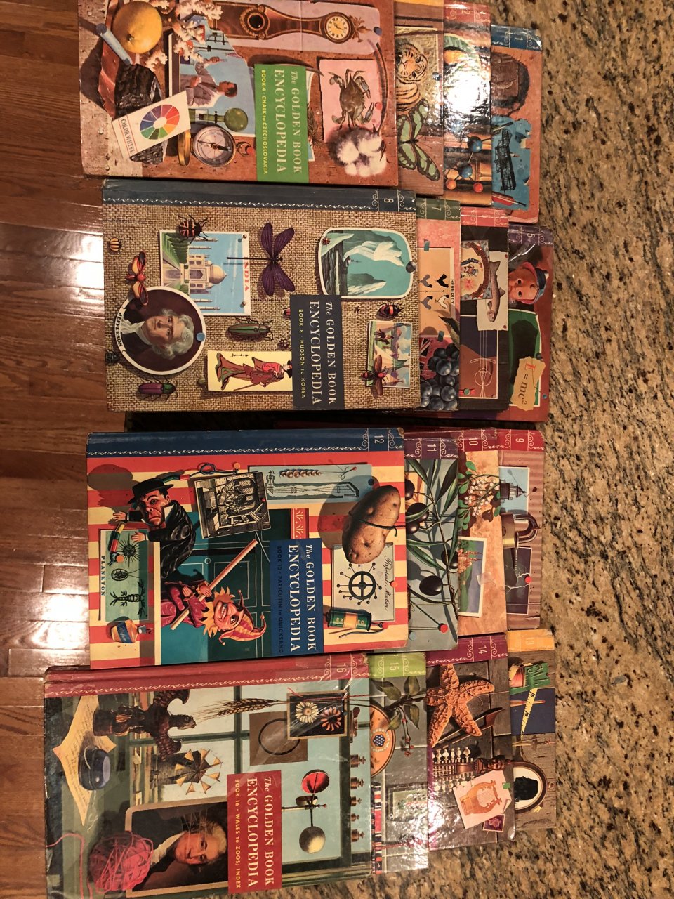 I Have A Complete Set Of, 1-16 Of The Golden Book Encyclopedia 1960
