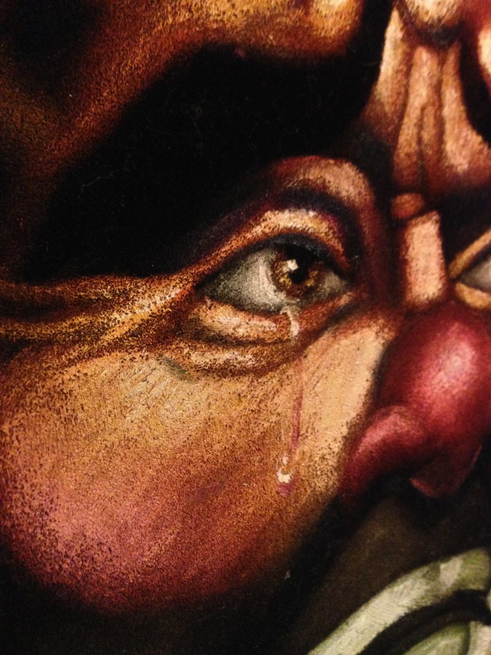 Sad Clown Painting Help Oil Paints Famous Art | Artifact Collectors