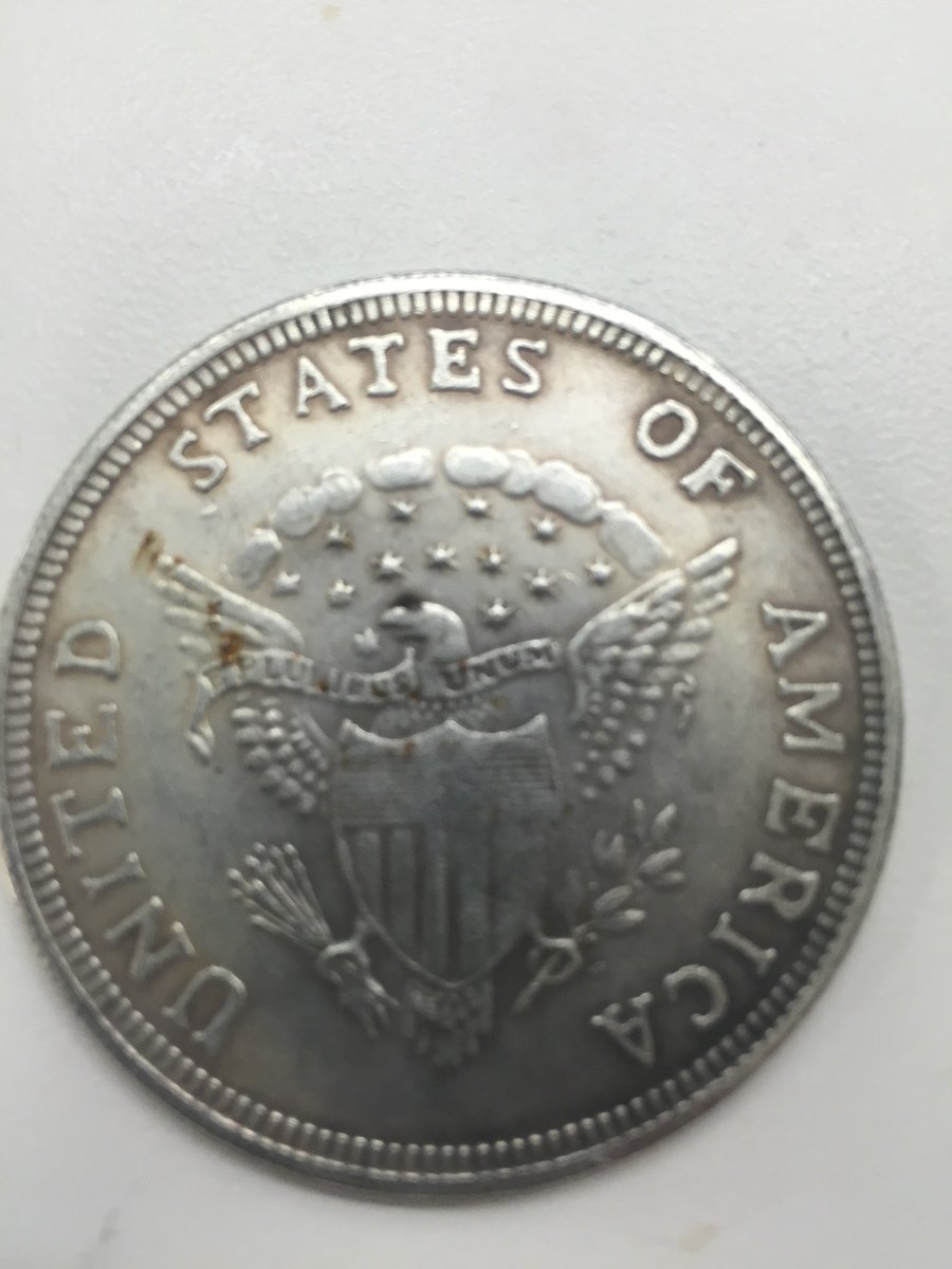 Hi I Have A Liberty Silver Coin 1804 How Can I Know If Its Real Or Fake