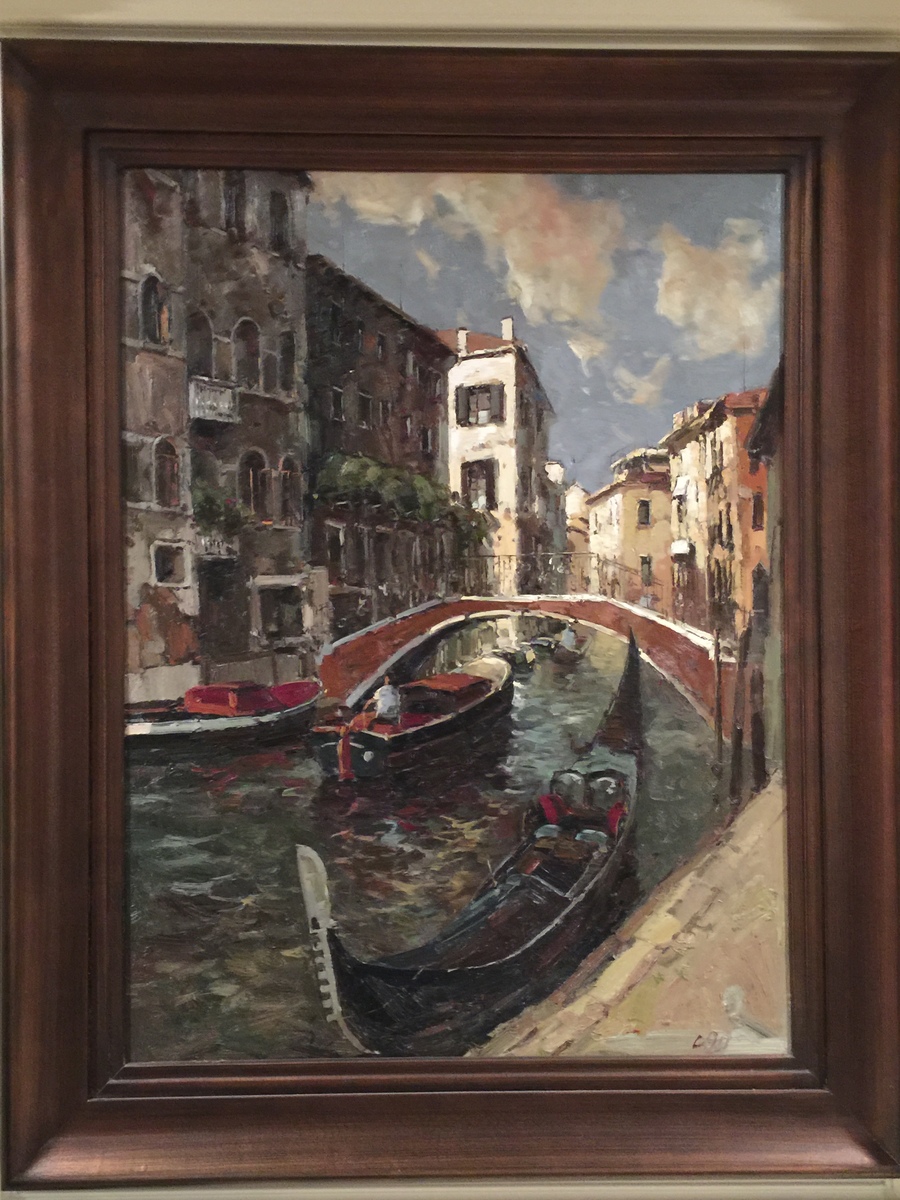 Venice Oil Painting Need To Id Artist Artifact Collectors
