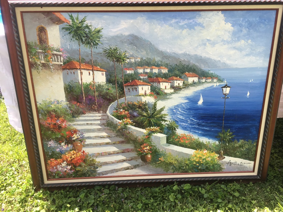 Need Help With Antonio Oil Painting . I Need To Know Artist And Approx