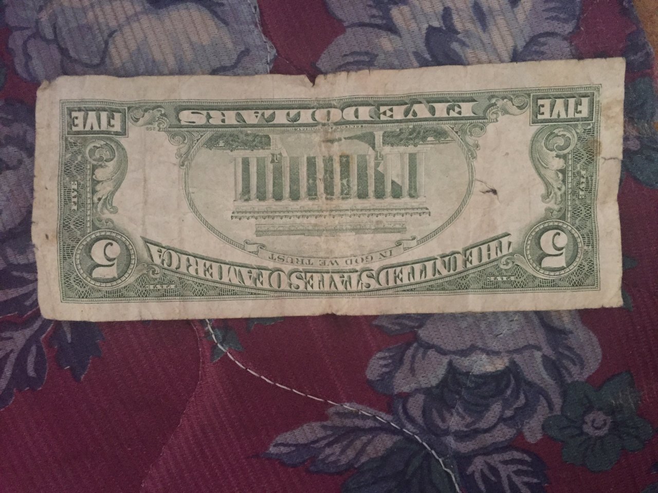 How Much Is A 1985 Five Dollar Bill Worth Artifact 