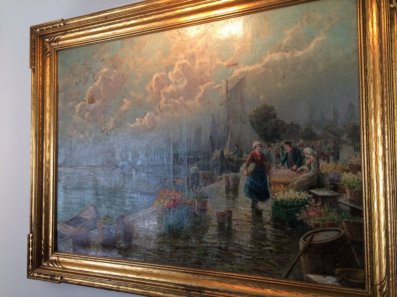 Who Is The Artist Of This Old Oil Painting? | Artifact Collectors