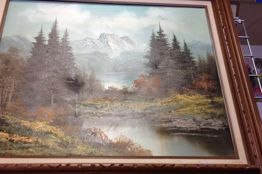 I Have An Oil Painting With A Signature But Not Sure