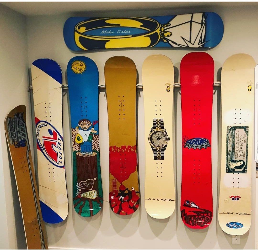 Snowboards are becoming luxury items