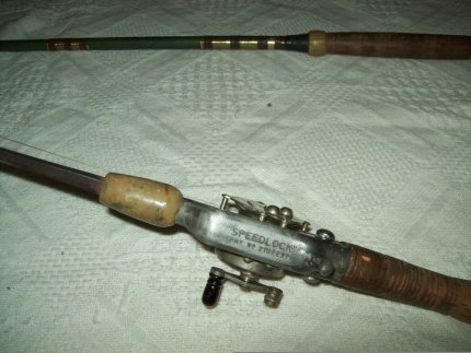 Vintage True Temper Challenger 2 Piece Fishing Rod Pole