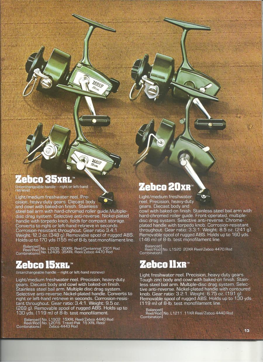 The 1977 Zebco Catalog, 36 Pg.