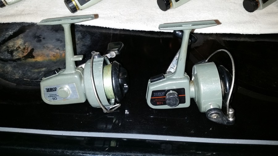 Zebco Spinning Reels 1962 To Mid 1980s