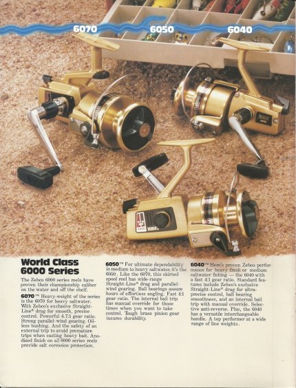 Vintage 1990's Zebco Quantum Micro MSC Ultra-lite Spinning Reel