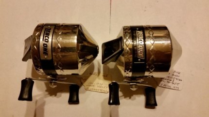 2) Zebco Fishing Reels (Omega 191 + One Classic) with Rods