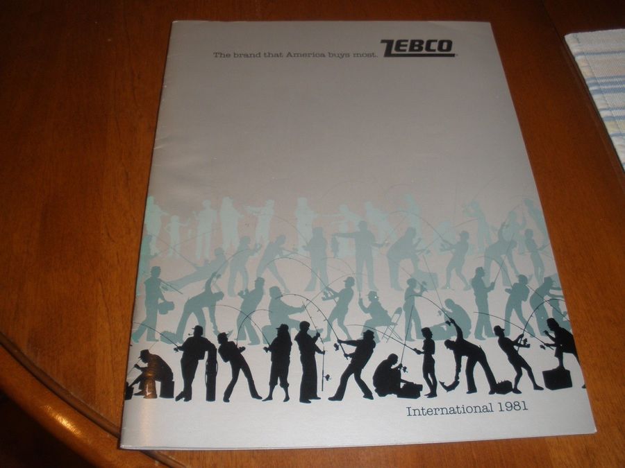 A Partial 1981 Zebco Catalog, 14 Of 33 Pages