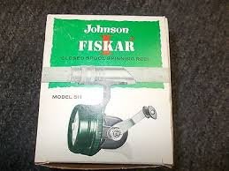 JOHNSON FISKAR MODEL 512 UNDER ROD SPIN CAST REEL