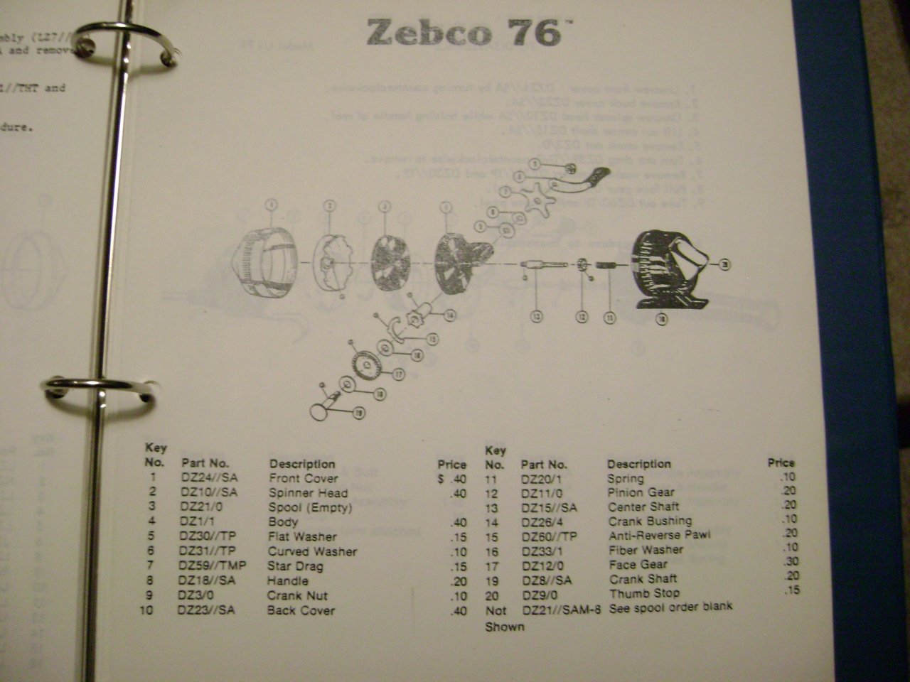The Zebco Model 76