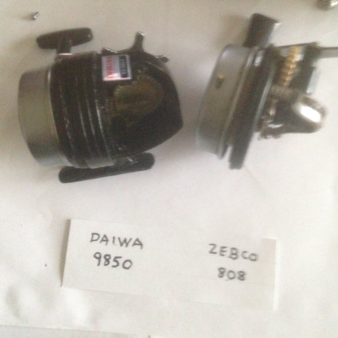 Vintage Daiwa And Zebco Spincast Reel Comparison
