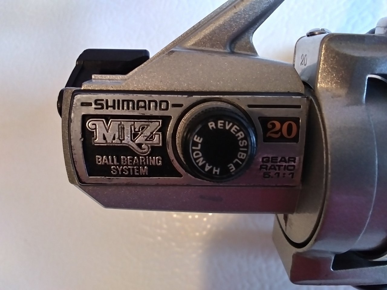 Vintage Shimano MLZ 30 Ball Bearing System Fishing Reel & Tebco Pole Not  Tested