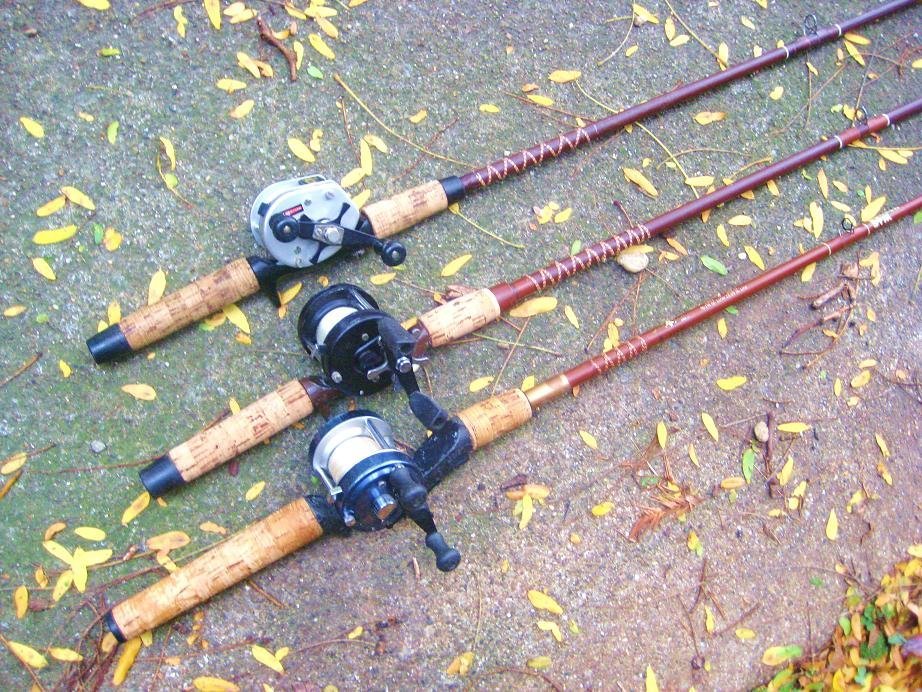 Vintage Johnson Fishing Rod and Reel Combo
