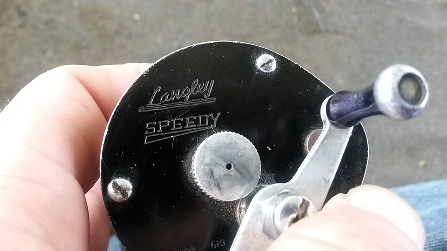 Vintage Langley Speedy 510 Baitcaster Reel