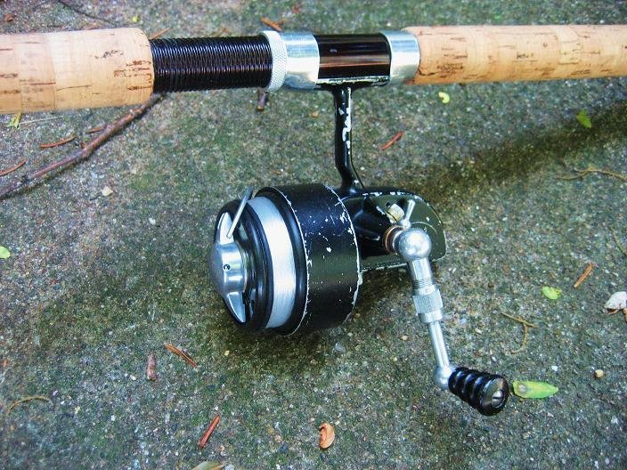 Here Is A Cool Vintage 1/2 Bail Spinning Reel I Worked On Yesterday:  French Stesco?.