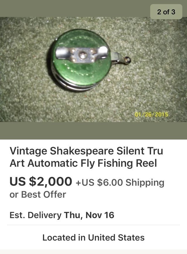 I Have A Shakespeare No.1827 Model Ec Whats The Year And Worth