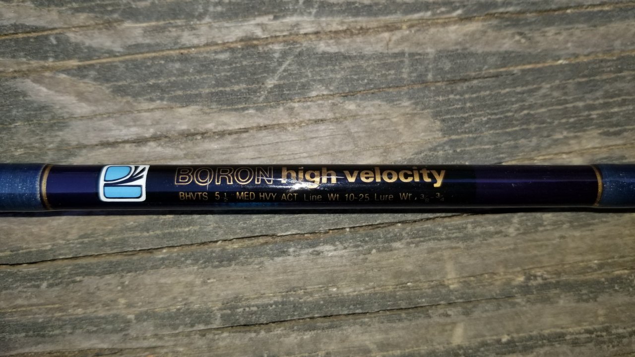 Photos Of Bass Pro Shops Boron High Velocity Spinning Rod From The