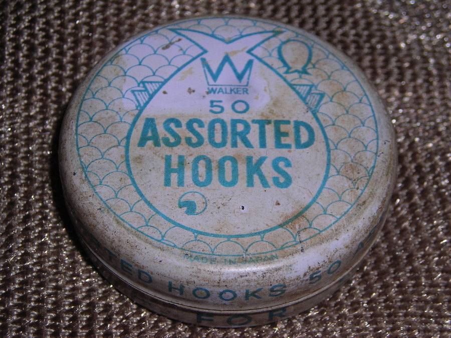 I'm Starting A Fish Hook, Split Shot And Sinker Tin Collection.