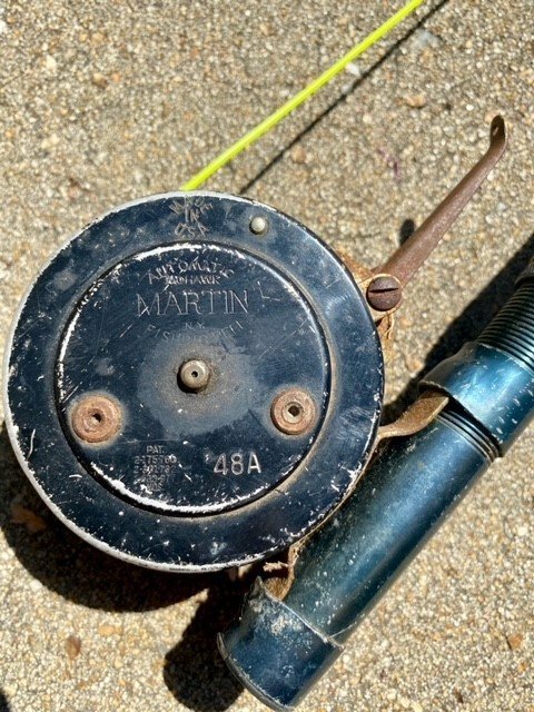 Best Vintage Fly Reel, Martin Mohawk Automatic Fly Reel 48a for sale in  Paola, Kansas for 2024