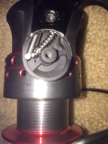 How Do I Put My Bail Spring Back On My Shakespeare GX235