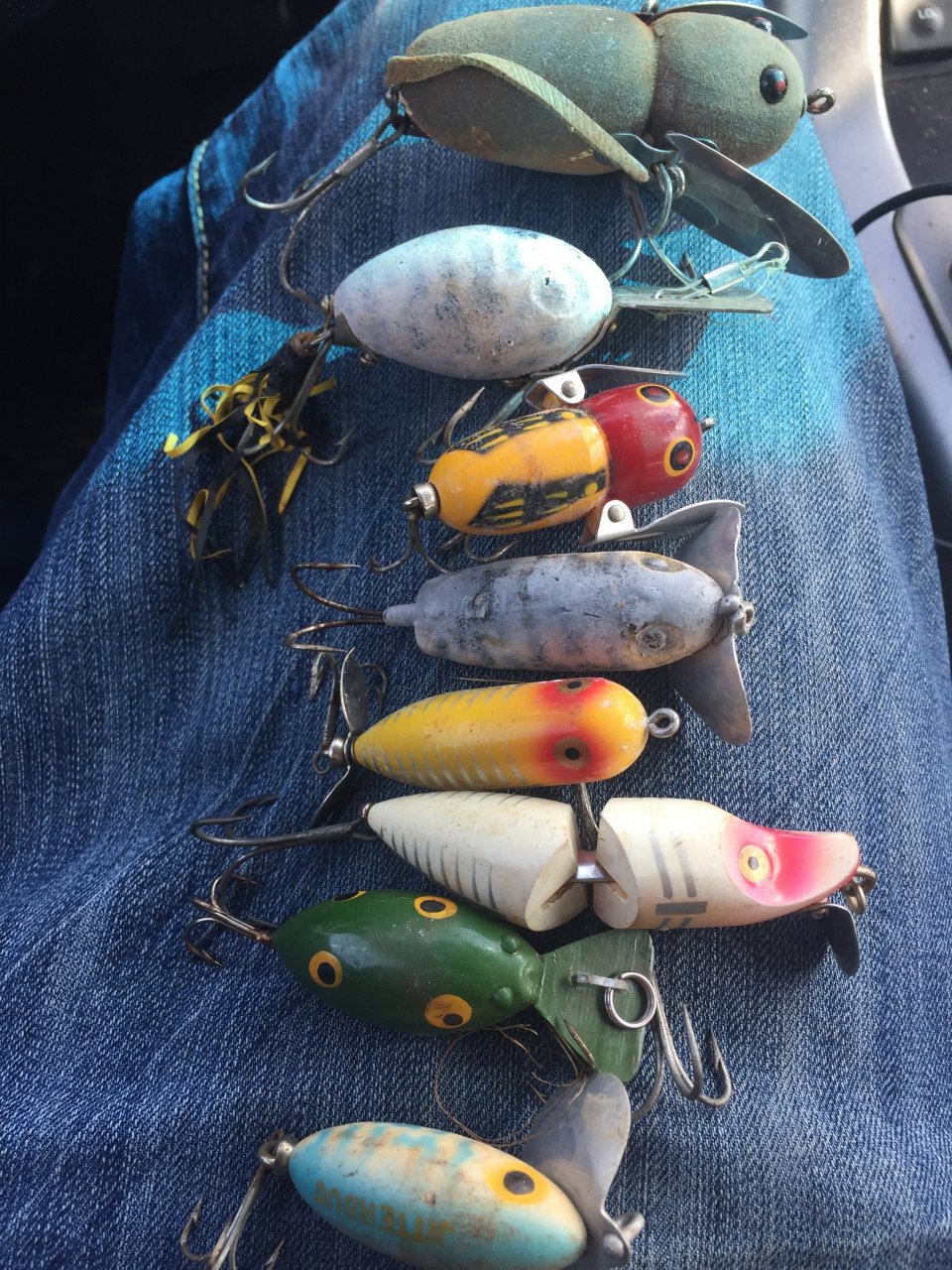 Hello All Just Started Buying Some Old Fishing Stuff Here's The Start