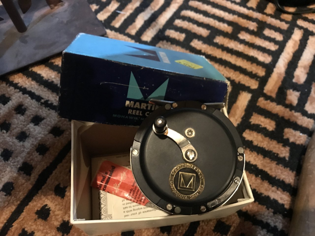 Martin #72 Fly Reel NIB I Was In Vincennes, IN. The Other Day And In An  Ant
