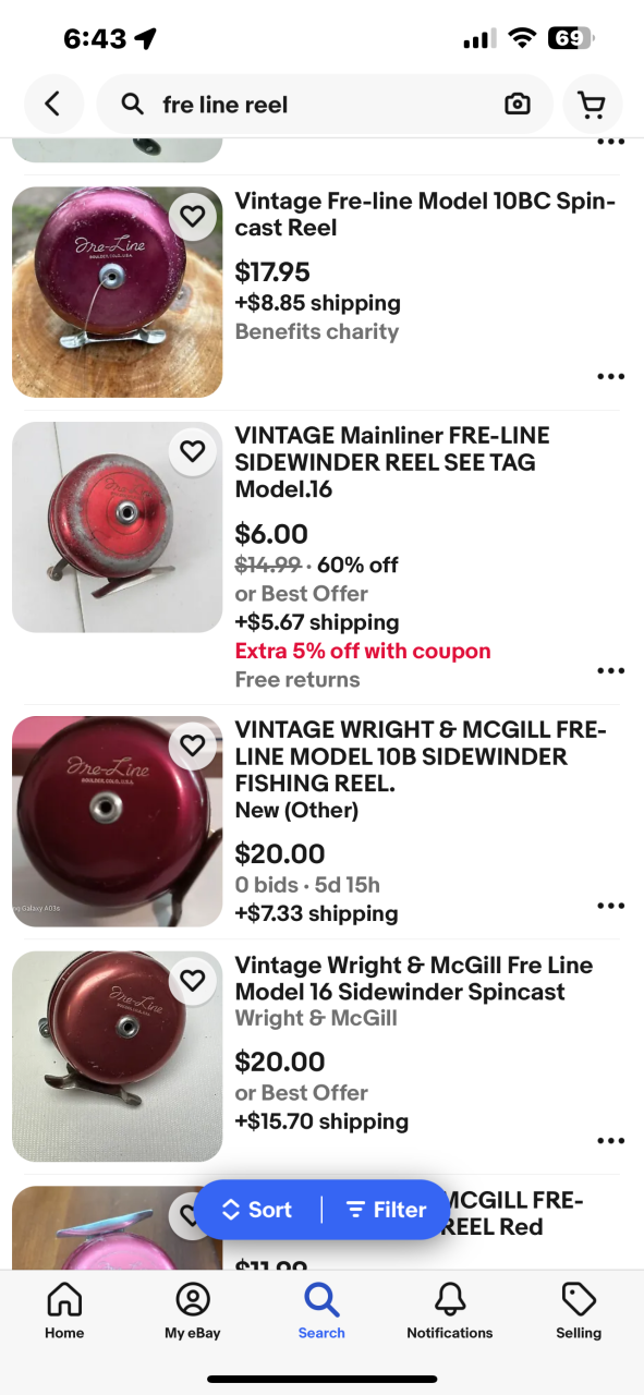 I Have A Wright & McGill Fre-Line Spinning Reel Model No. 10BC In