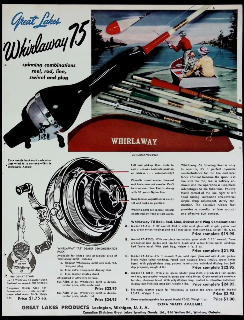 Does Anyone Know How Many Different Models Of The Whirlaway The Great  Lakes