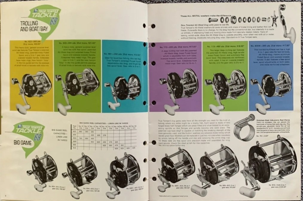 1968 True Temper Catalog
