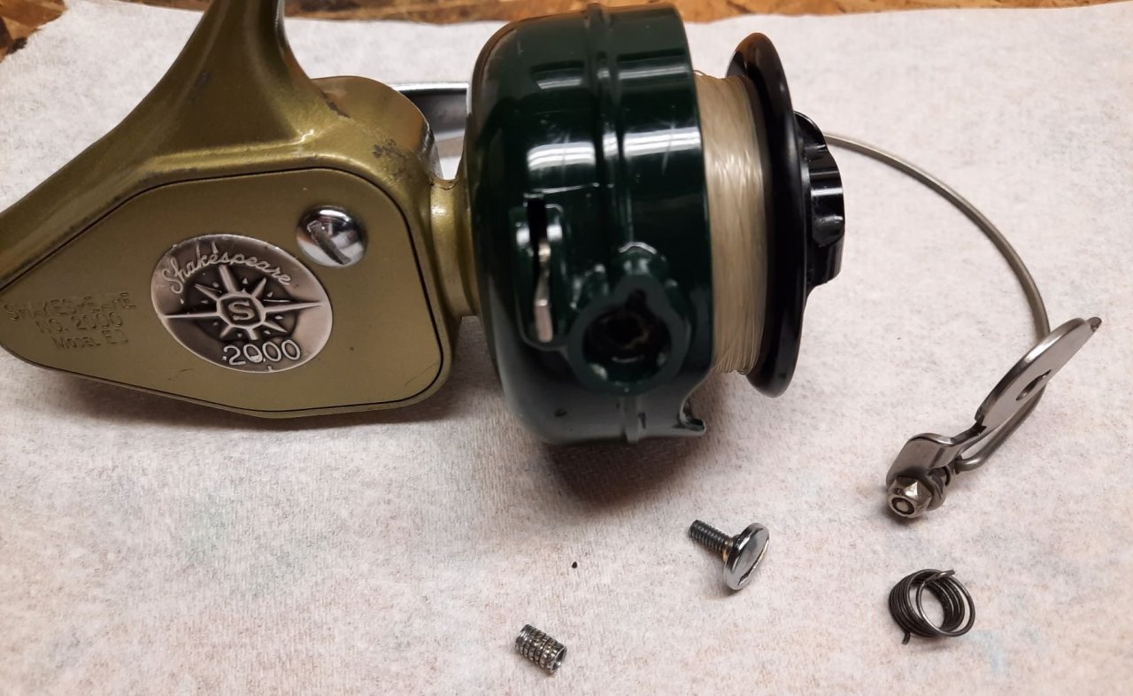 Anyone Have Parts For A Shakespeare 200 Spinning Reel Bail Assembly?