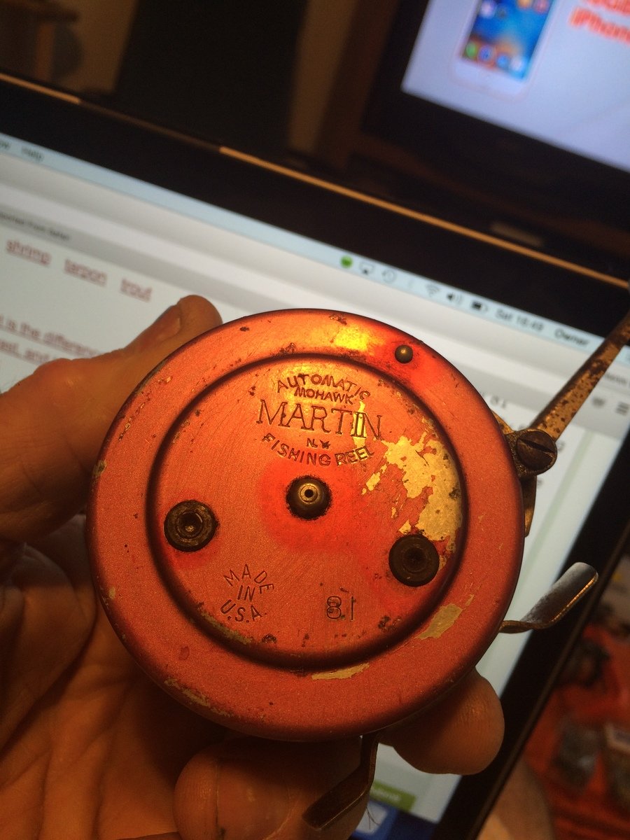 I Have A Model 81 Automatic Mohawk MARTIN Fly Fishing Reel. I Need  Informat