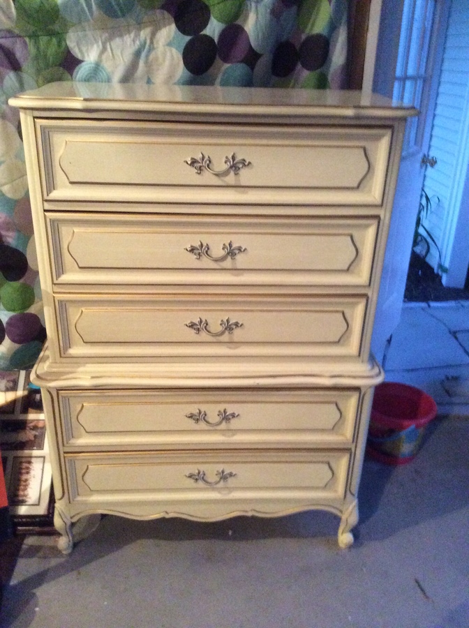 For Sale Henry Link Fr Provincial Tall Boy Small Dresser Mirror