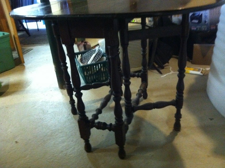 Elite Furniture Table Jamestown Ny Drop Leaf My Antique
