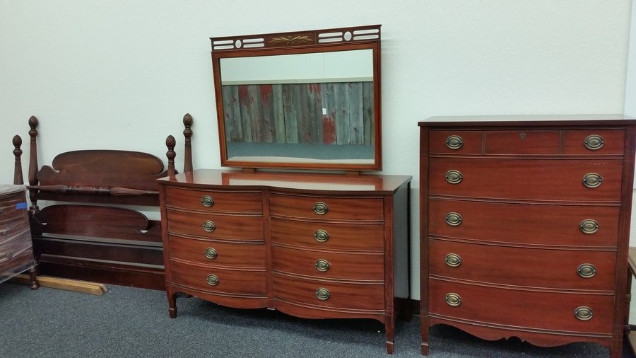 Antique Mahogany Dixie Furniture Bedroom Set My Antique Furniture Collection