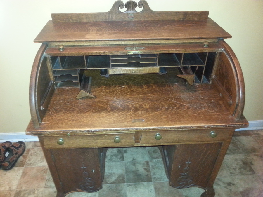 1904 Montgomery Ward And Company Roller Desk My Antique