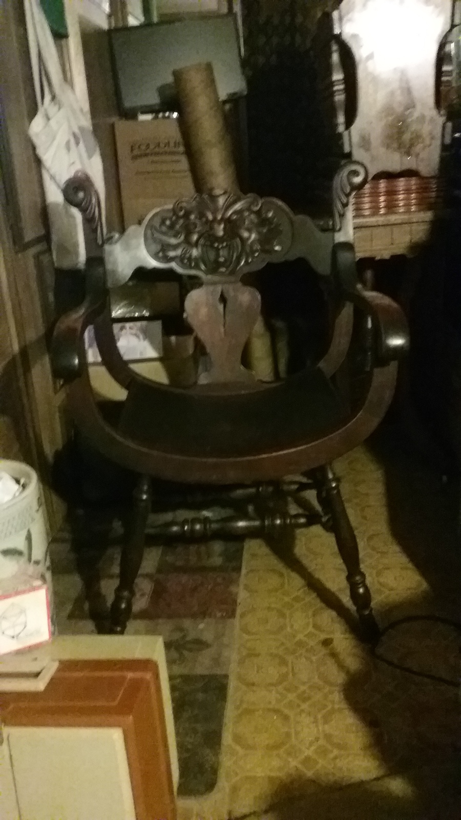 The Green Man Chair | My Antique Furniture Collection
