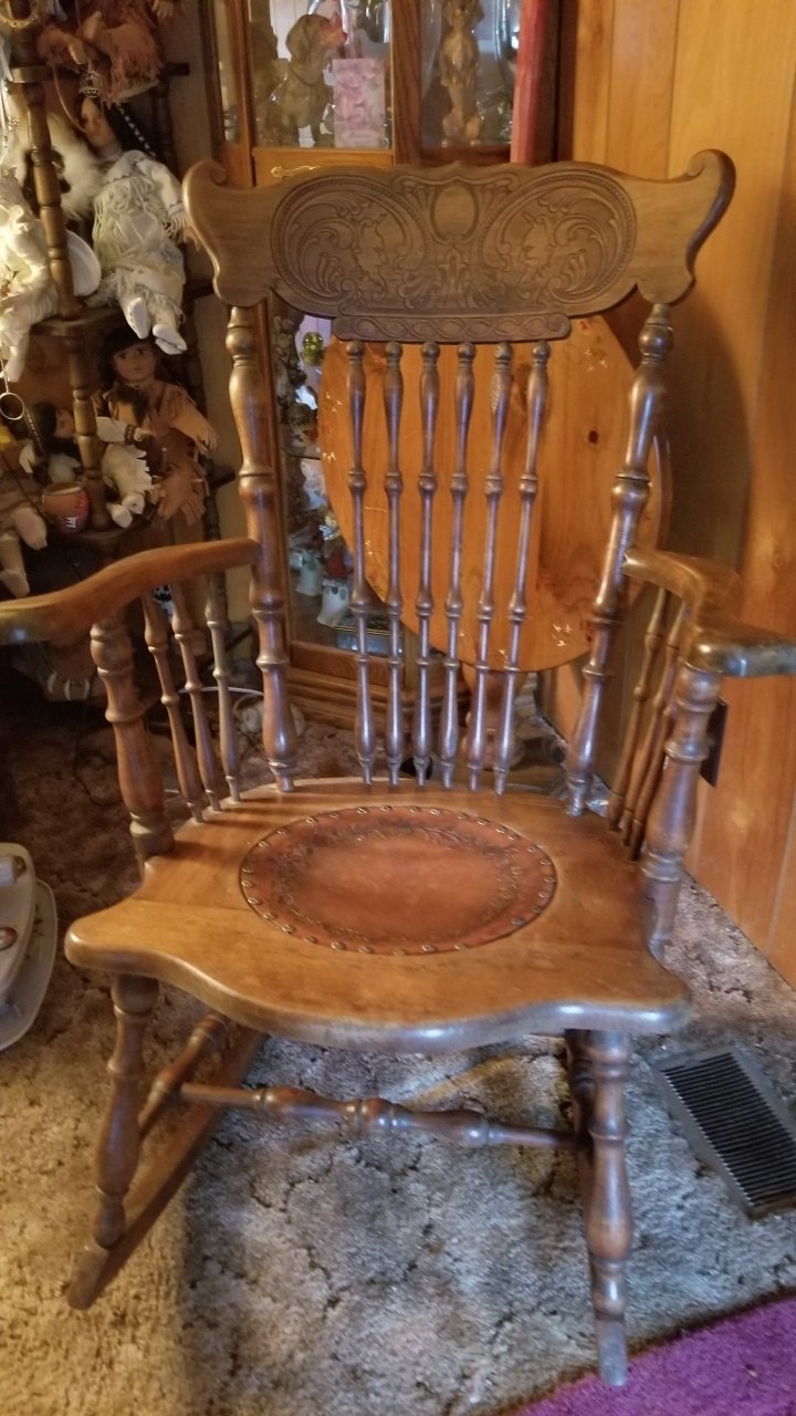 Antique Devil Face Rocking Chair My Antique Furniture Collection