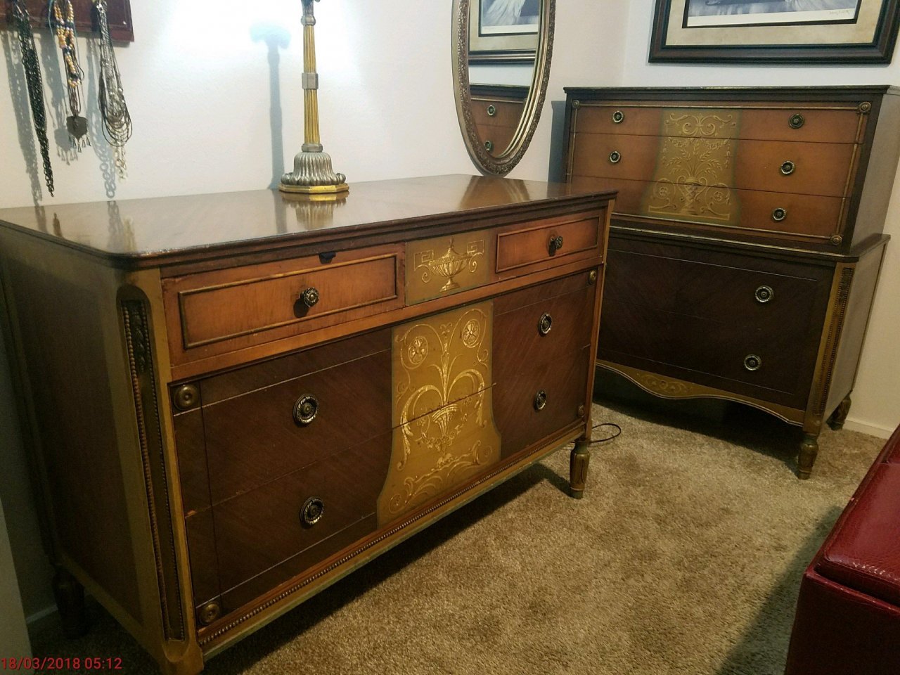 I Have A Dresser And Chest Made By John M Smyth Co And Was
