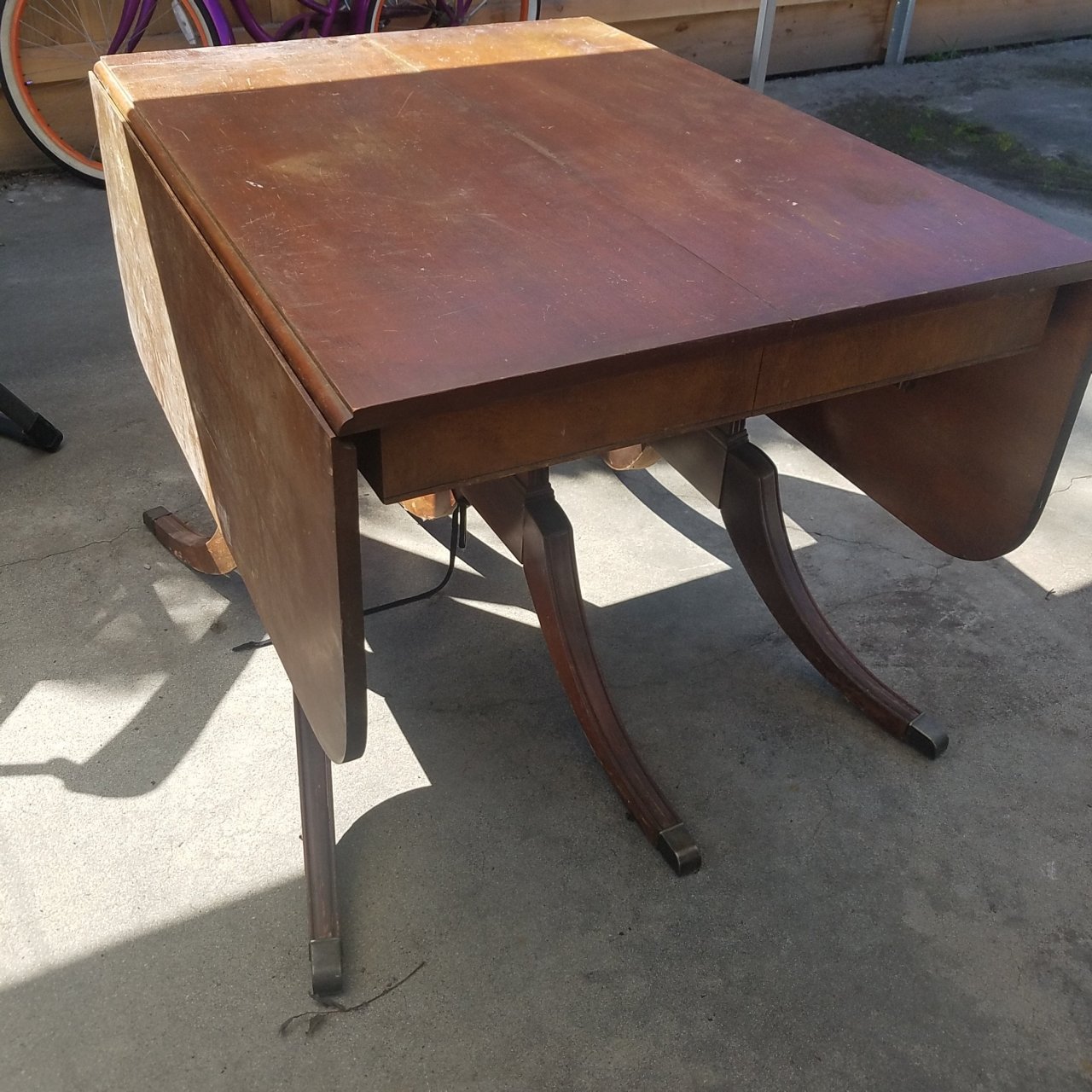 Double Drop Leaf Drexel Table | My Antique Furniture Collection