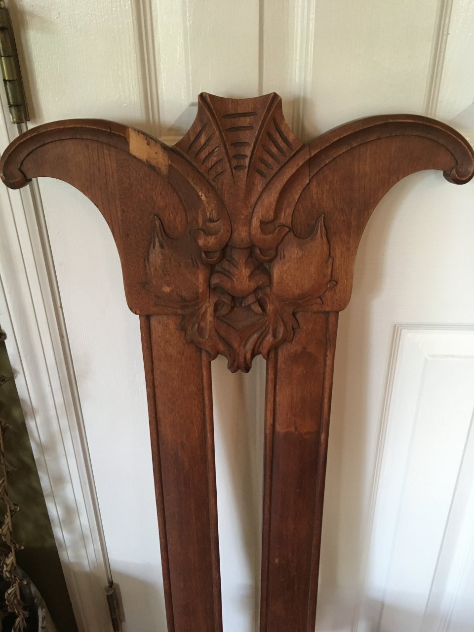 Antique Gargoyle Face Chair | My Antique Furniture Collection