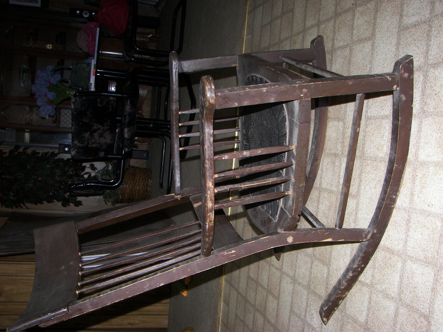 Help Us Identify Antique Vintage Rocking Chair. It's Small I... | My