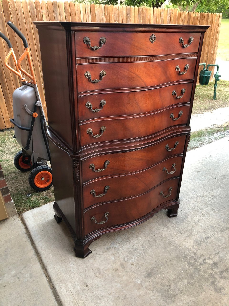 Vintage Bassett Dresser | My Antique Furniture Collection